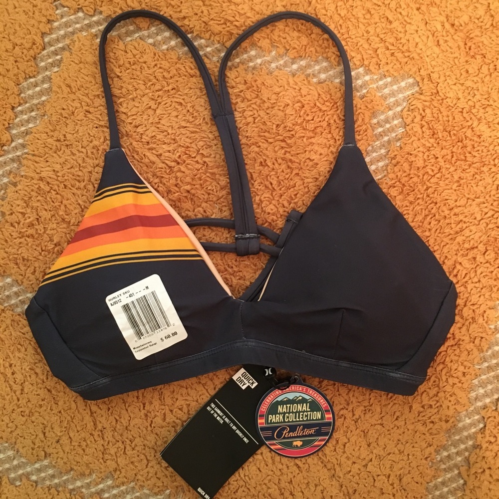 SOLD NWT Hurley National Park Surf Top